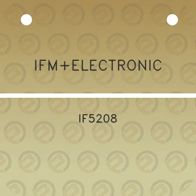 ifmelectronic-if5208