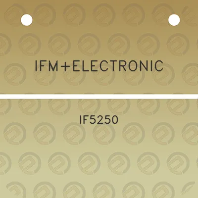 ifmelectronic-if5250