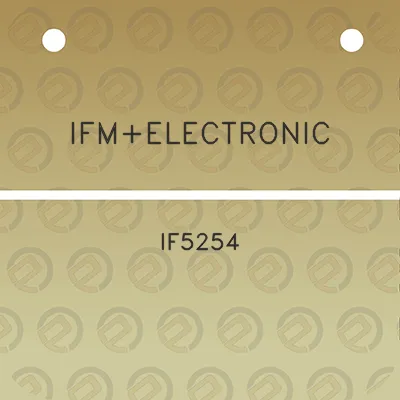 ifmelectronic-if5254