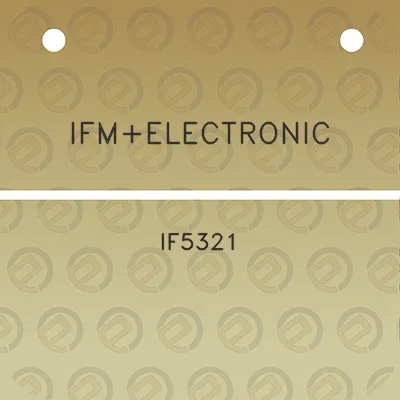 ifmelectronic-if5321