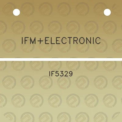 ifmelectronic-if5329