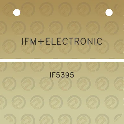 ifmelectronic-if5395