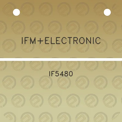 ifmelectronic-if5480