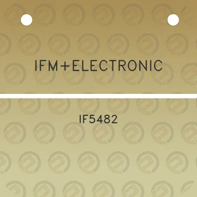 ifmelectronic-if5482