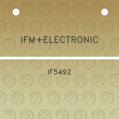 ifmelectronic-if5492