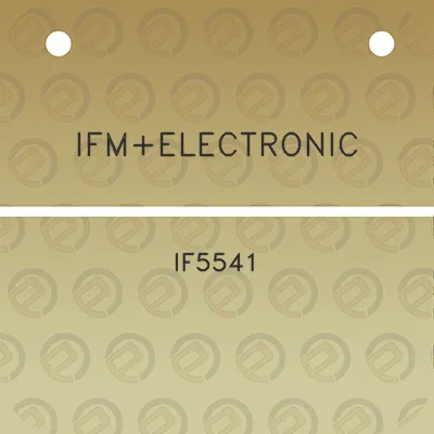 ifmelectronic-if5541