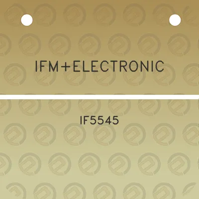 ifmelectronic-if5545