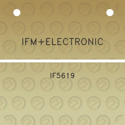 ifmelectronic-if5619