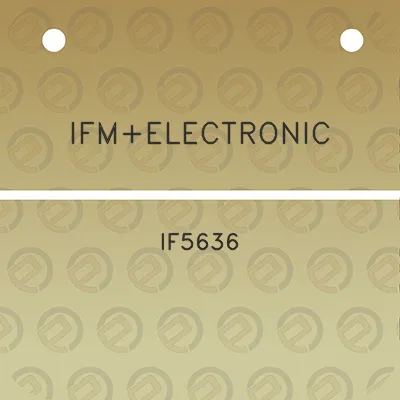 ifmelectronic-if5636