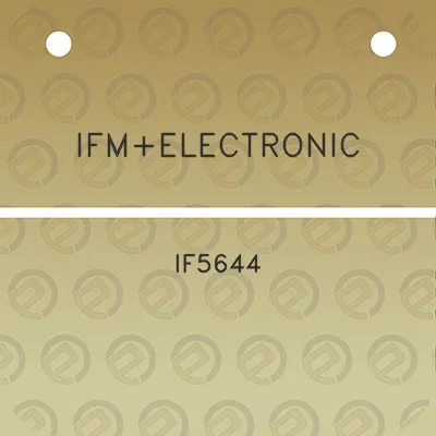 ifmelectronic-if5644