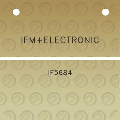 ifmelectronic-if5684