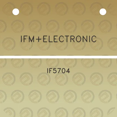 ifmelectronic-if5704