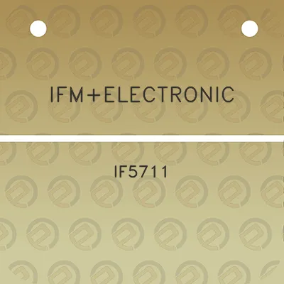 ifmelectronic-if5711