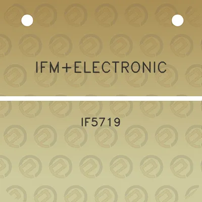 ifmelectronic-if5719