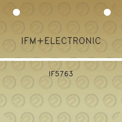 ifmelectronic-if5763