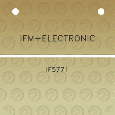 ifmelectronic-if5771