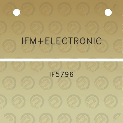 ifmelectronic-if5796