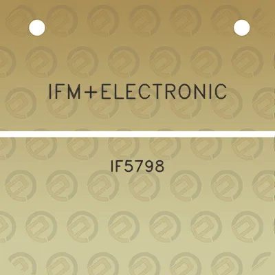 ifmelectronic-if5798