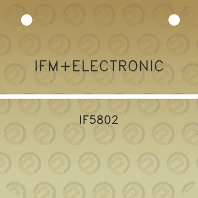 ifmelectronic-if5802