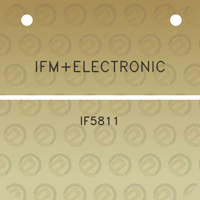 ifmelectronic-if5811