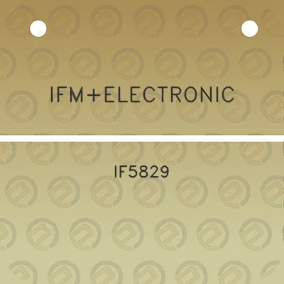 ifmelectronic-if5829