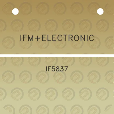 ifmelectronic-if5837