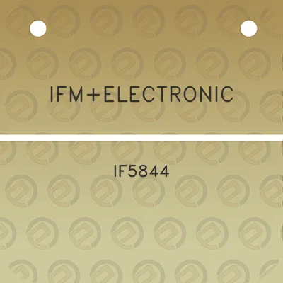 ifmelectronic-if5844