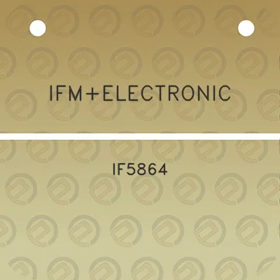 ifmelectronic-if5864