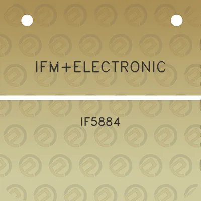 ifmelectronic-if5884