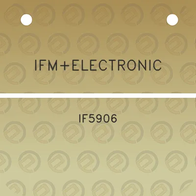 ifmelectronic-if5906