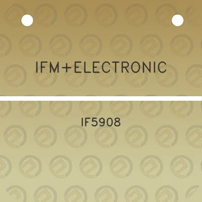 ifmelectronic-if5908