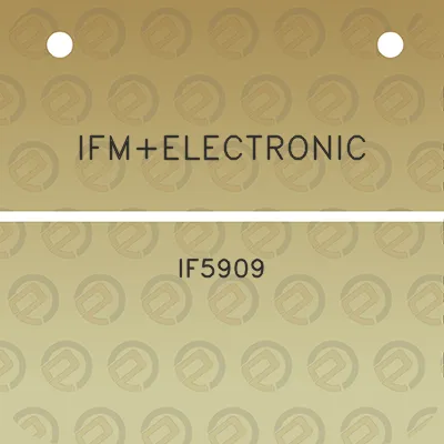 ifmelectronic-if5909