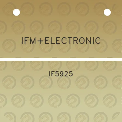 ifmelectronic-if5925