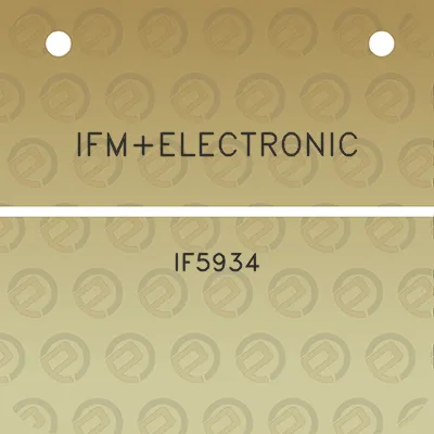 ifmelectronic-if5934