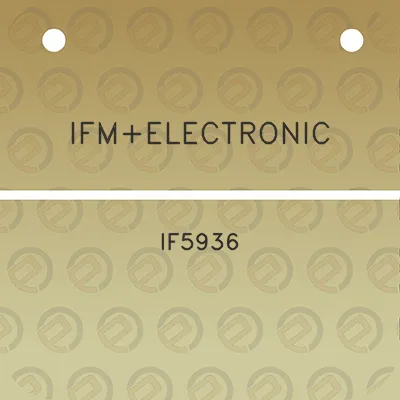 ifmelectronic-if5936