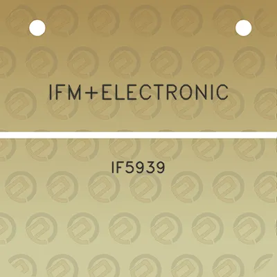 ifmelectronic-if5939