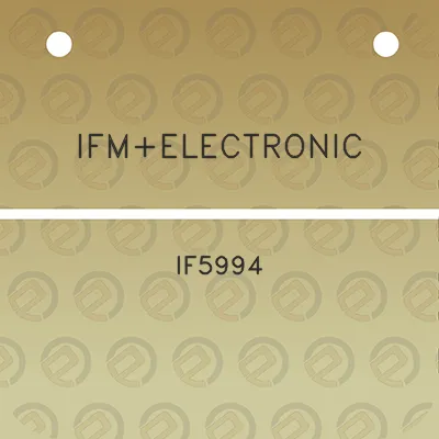 ifmelectronic-if5994