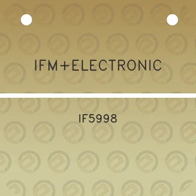 ifmelectronic-if5998