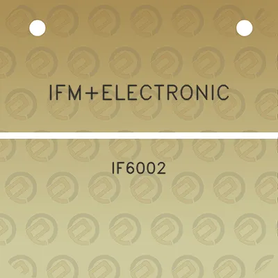 ifmelectronic-if6002