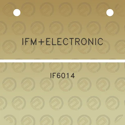 ifmelectronic-if6014