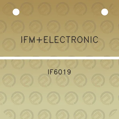 ifmelectronic-if6019