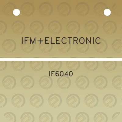 ifmelectronic-if6040