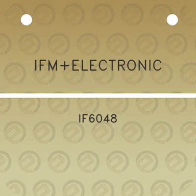 ifmelectronic-if6048