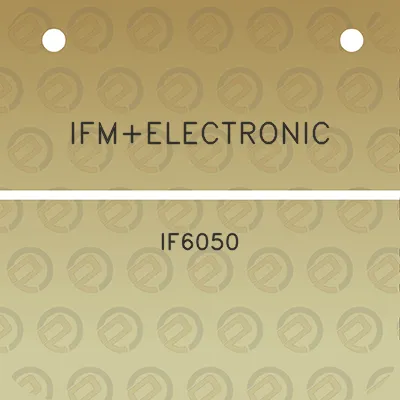 ifmelectronic-if6050