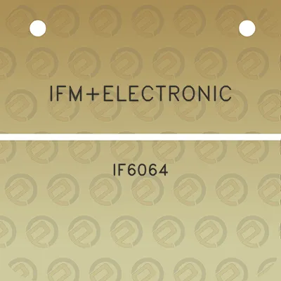 ifmelectronic-if6064