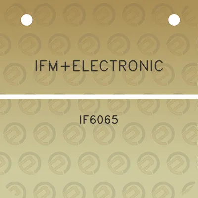 ifmelectronic-if6065