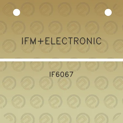 ifmelectronic-if6067