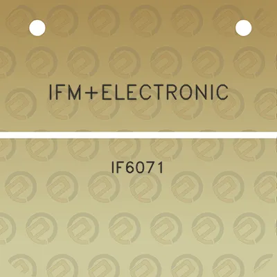 ifmelectronic-if6071