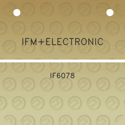 ifmelectronic-if6078