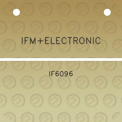 ifmelectronic-if6096